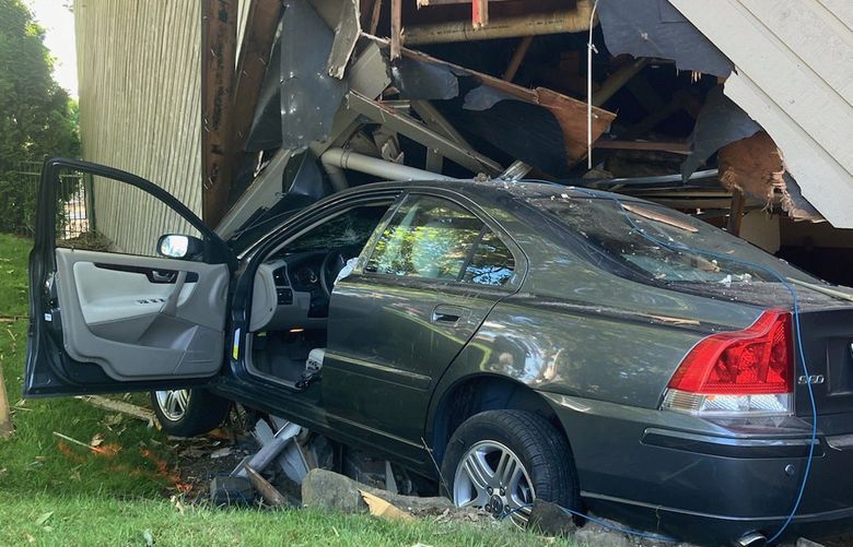 A driver crashed into Delicious Plum, a Renton restaurant, seriously injuring at least eight people Friday evening