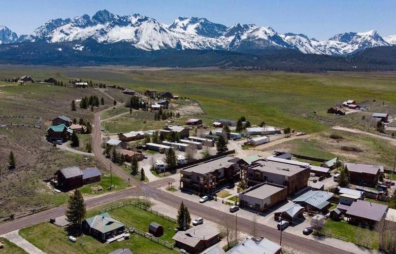 Stanley, Idaho is a small town nestled in the mountains.