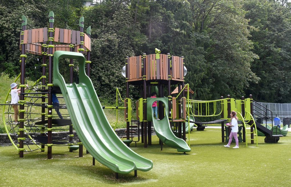 Seattle Child Playground and Dog Park Equipment Installation — Stone Creek  Landscaping