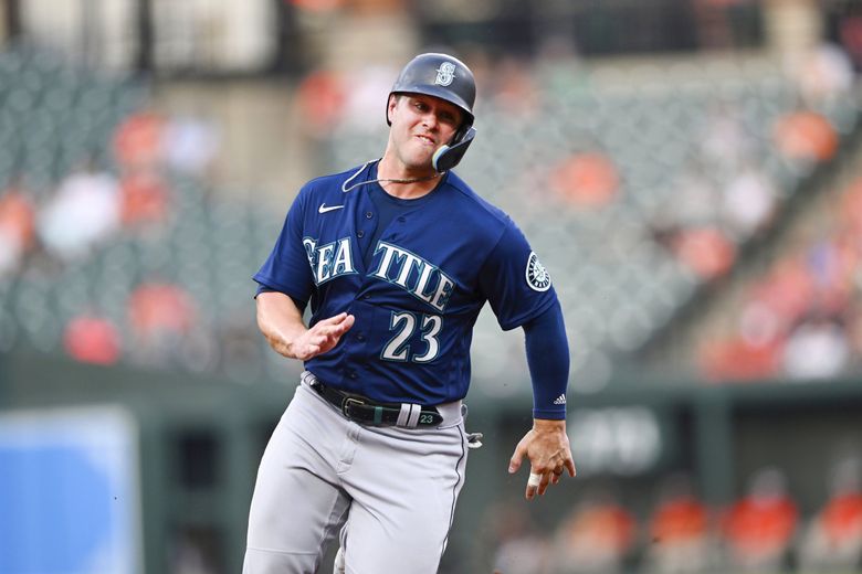 Seattle Mariners Road Uniform - American League (AL) - Chris