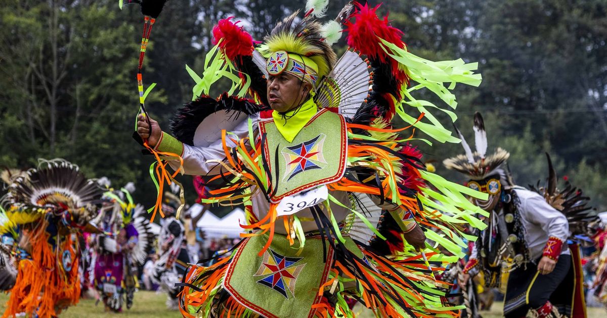 Seafair Indian Days Powwow returns in a whirl of color The Seattle Times