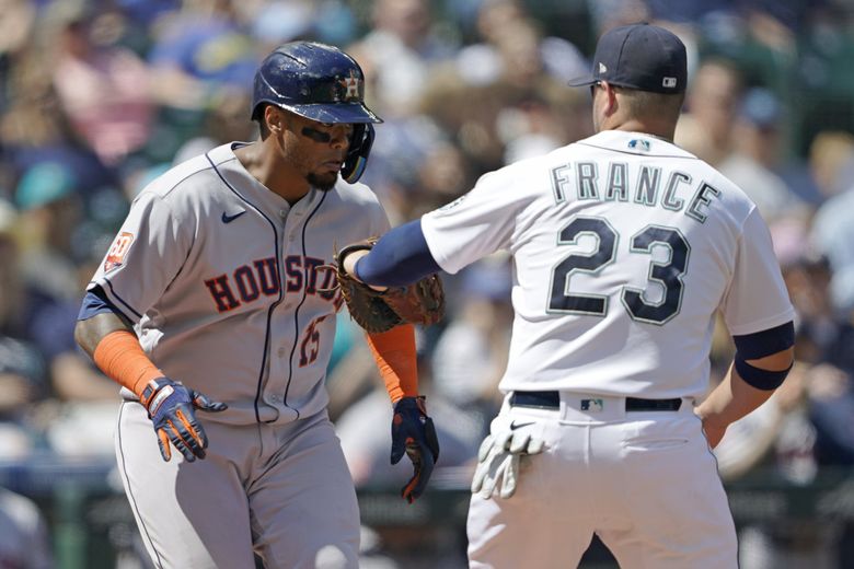 Mariners can't get anything going against dominant Astros pitching