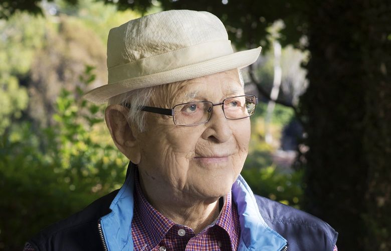 Norman Lear in Los Angeles in 2017, the year became a Kennedy Center Honoree. MUST CREDIT: Washington Post photo by Marvin Joseph