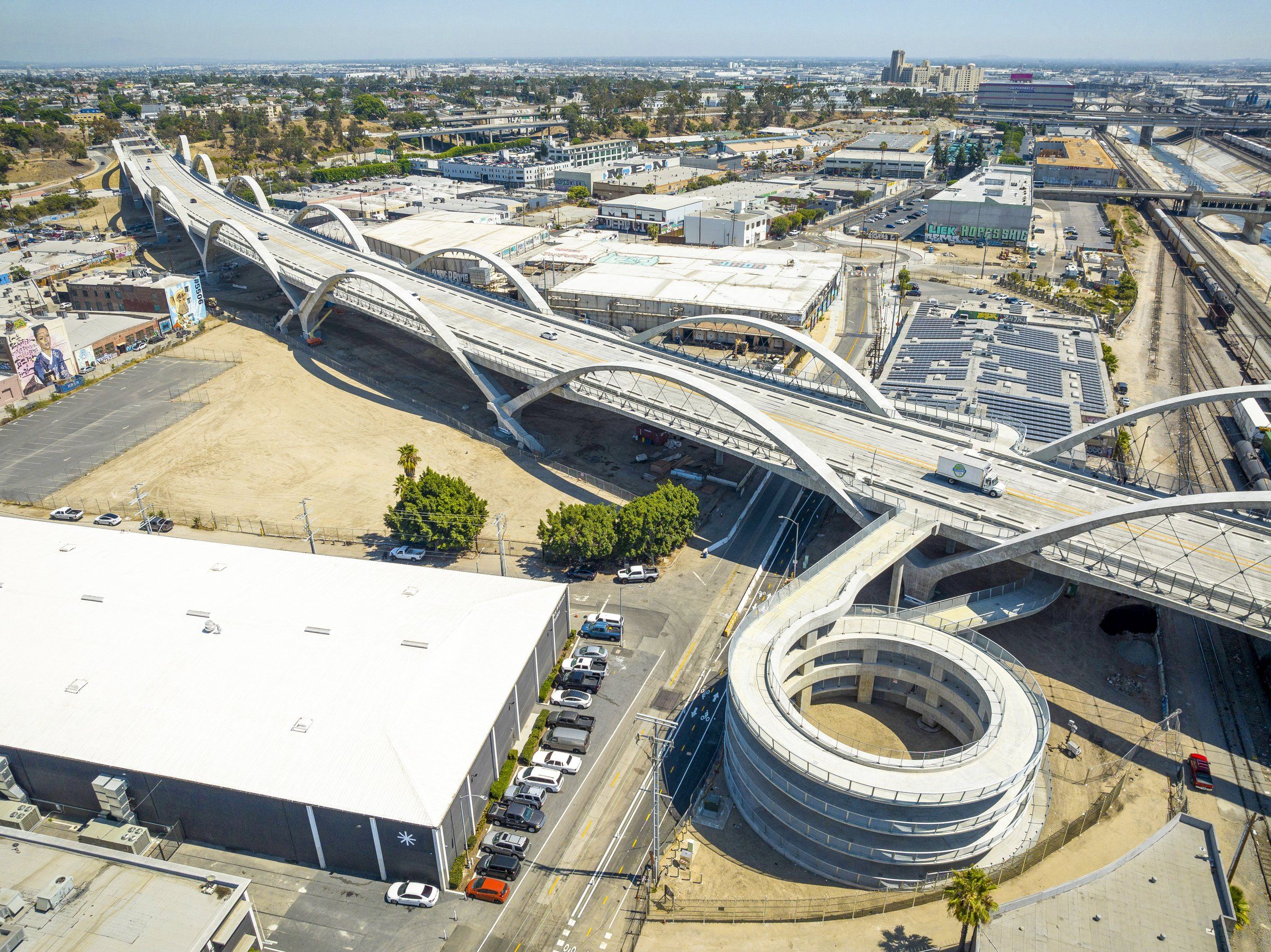 Los Angeles enjoys its new bridge a little too much | The