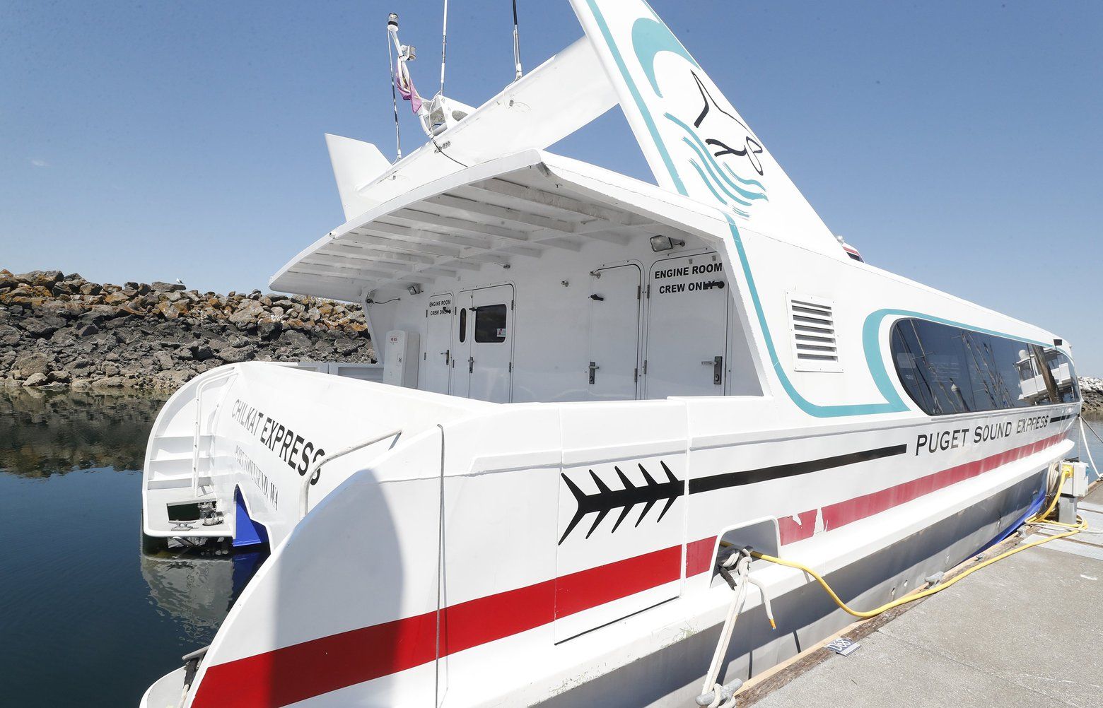 A new walk-on ferry will cruise from Des Moines to Seattle