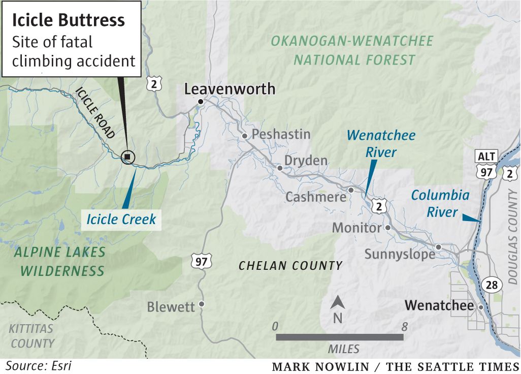 leavenworth climbing accident