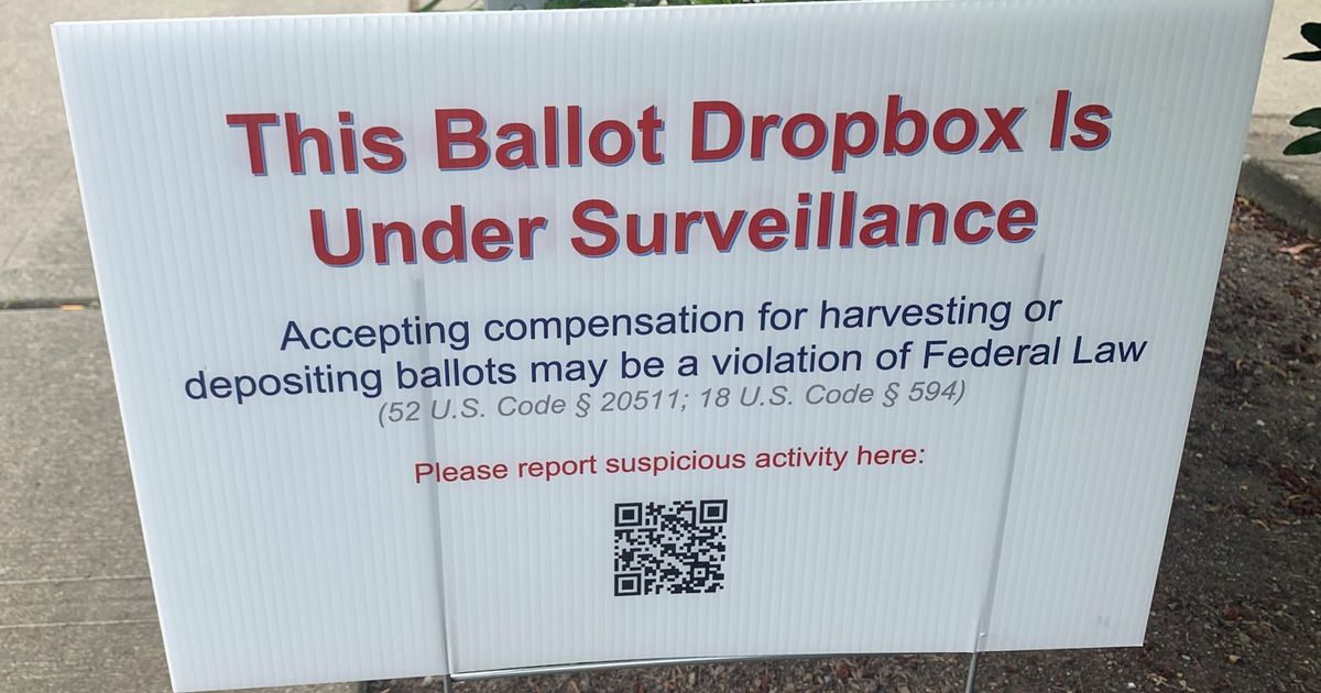 Republican activists organizing ‘surveillance’ of ballot drop boxes in WA