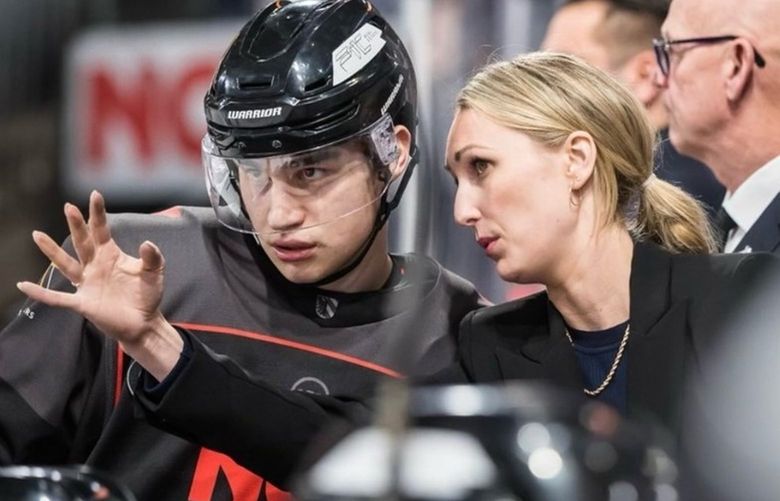The Coachella Valley Firebirds, the 32nd AHL team debuting in Fall 2022 and the affiliate of the NHL Seattle Kraken, announced the hiring of Jessica Campbell as the first assistant coach in team history.