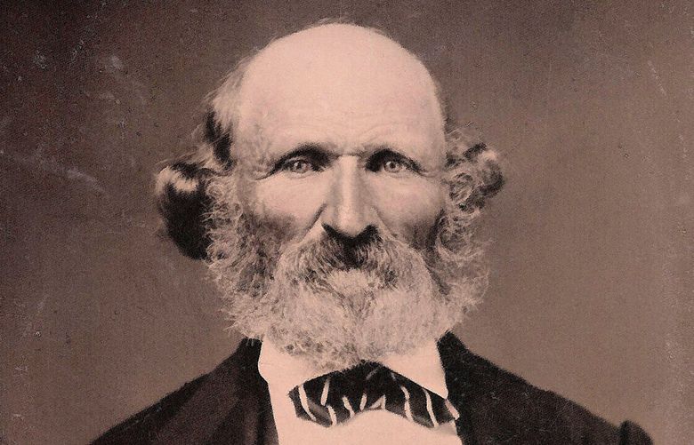 An 1866 tintype porttrait of James S. “Cashup” Davis.