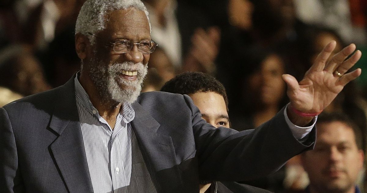 Bill Russell given Jackie Robinson treatment as NBA retires No 6