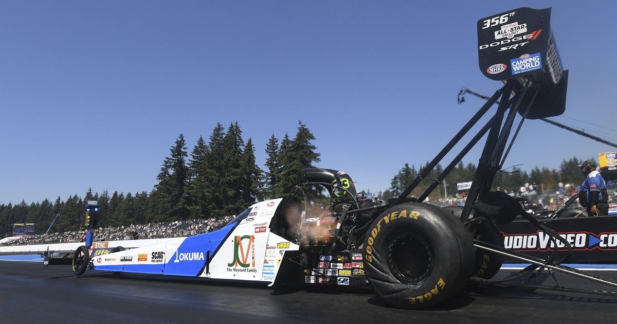 Tony Schumacher wins Top Fuel at NHRA Northwest Nationals for first win ...