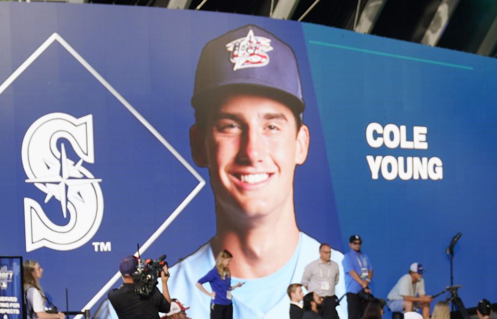 Mariners' first-rounder Cole Young already ahead of the game: 'He's always  under control' - The Athletic