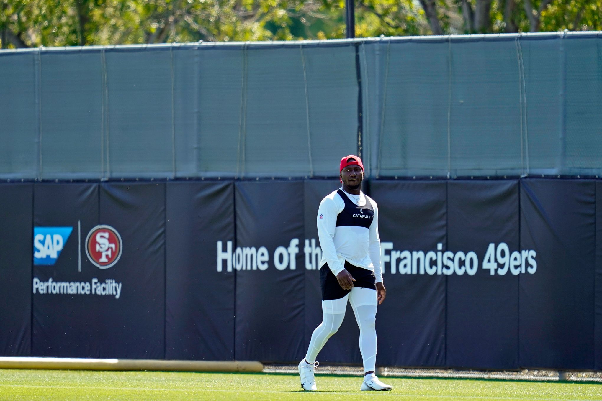 Deebo Samuel in San Francisco 1 week before 49ers training camp