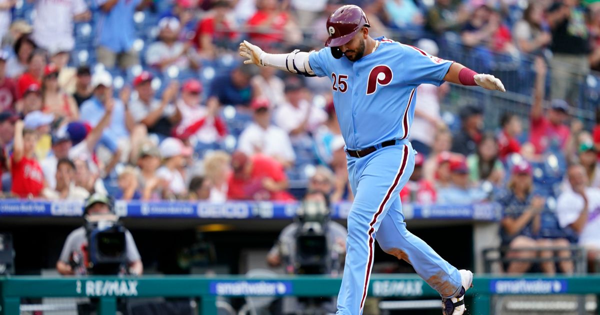 2022 World Series: Phillies to wear powder blue throwbacks for Game 5 