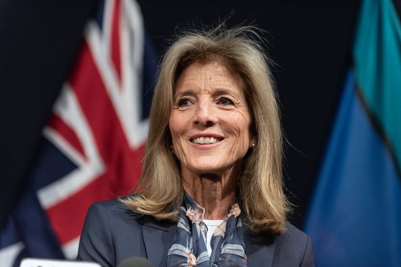 Caroline Kennedy says US needs to engage more in the Pacific | The Seattle  Times