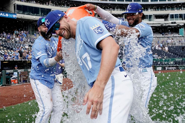 KANSAS CITY, MO - MAY 17: Kansas City Royals right fielder Whit