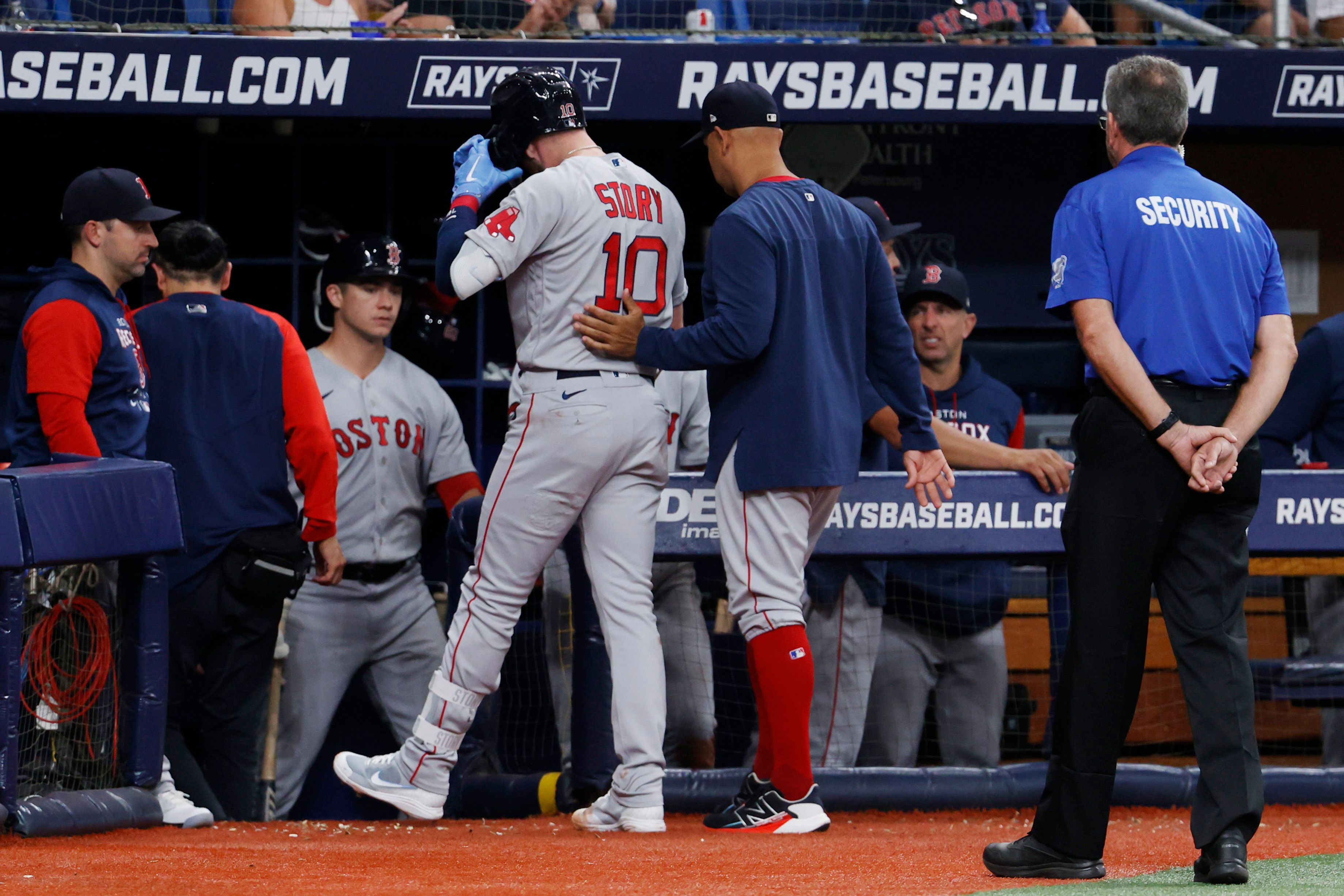 Red Sox 2B Trevor Story To IL With Bruised Right Hand | The Seattle Times