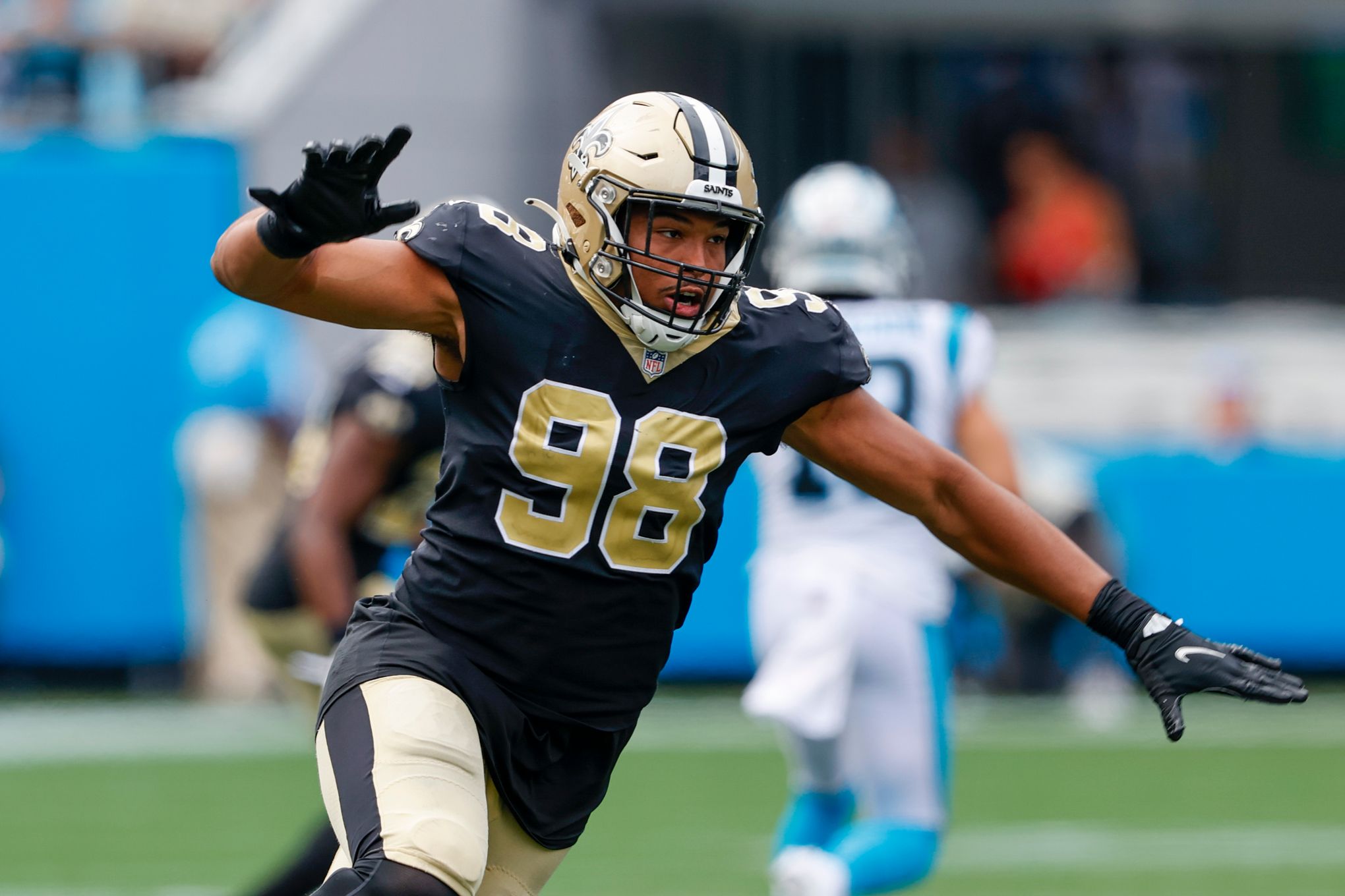 New Orleans Saints' Marcus Davenport aims to 'finish' sacks, not