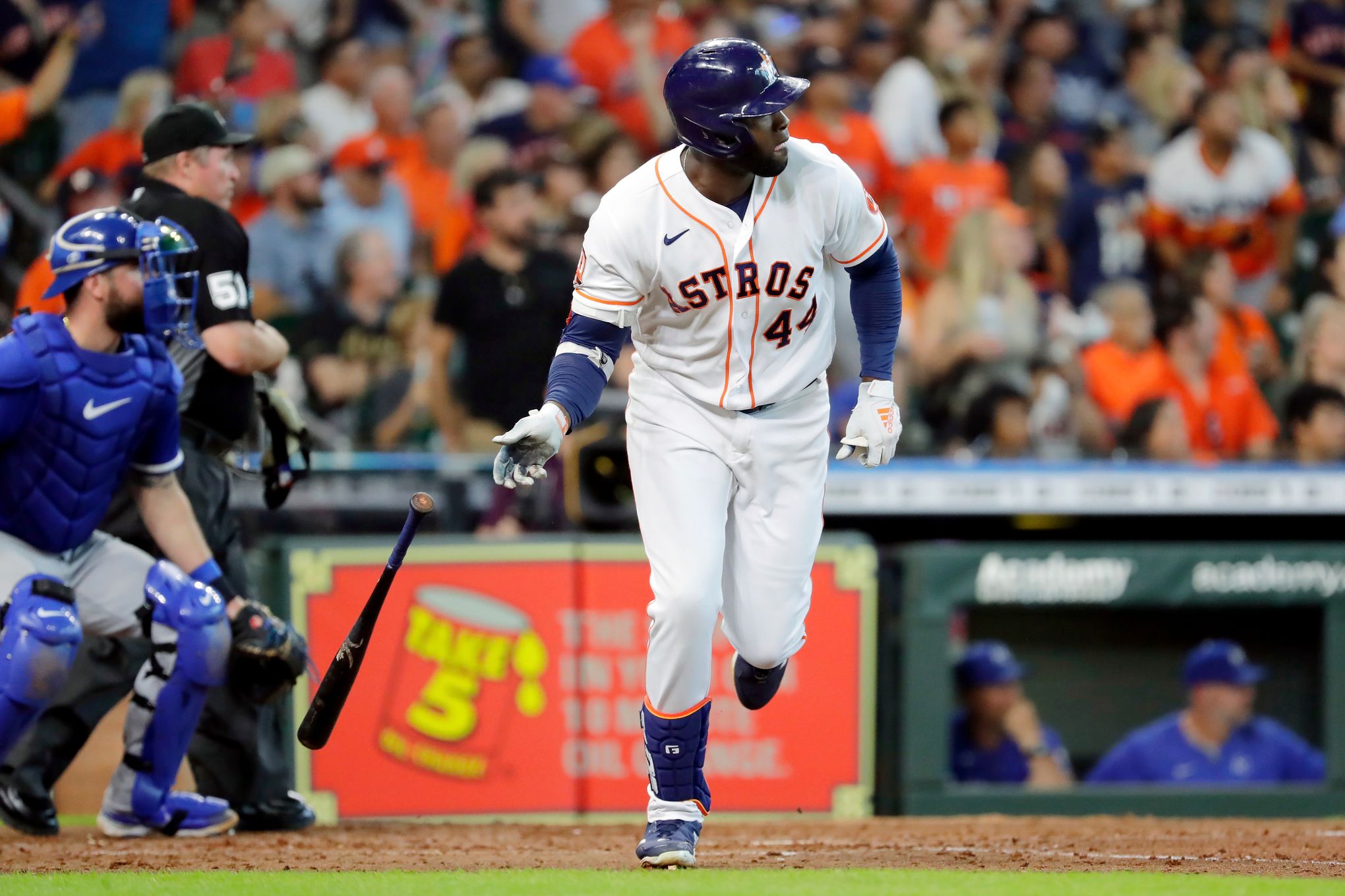 Astros' Yordan Alvarez placed on 10-day injured list because of