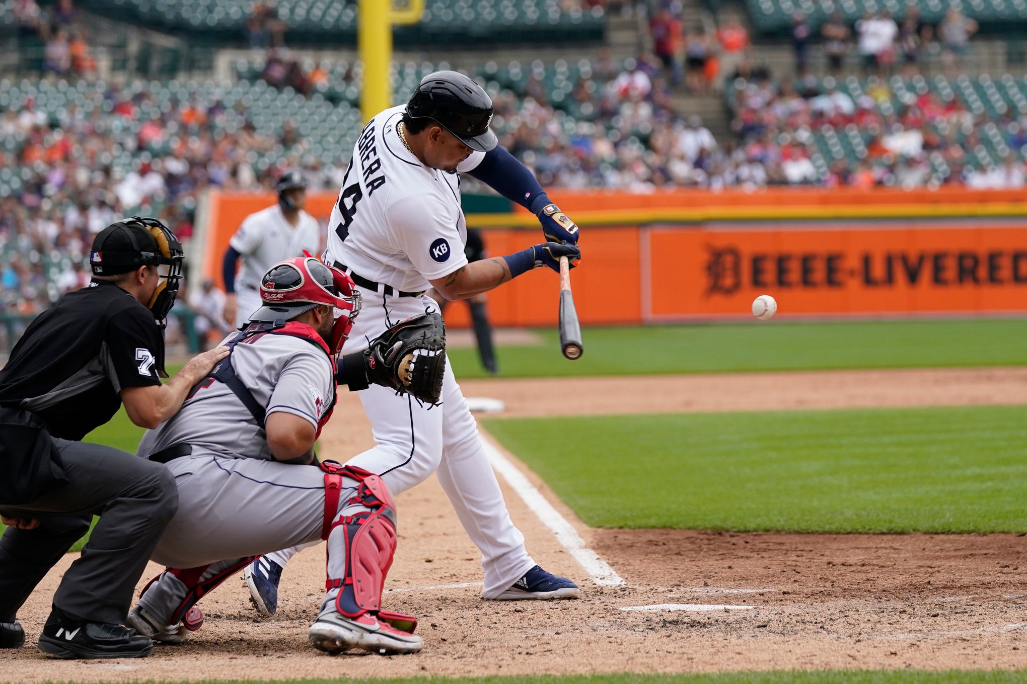 Cabrera makes case for All-Star Game, Tigers sweep Guardians