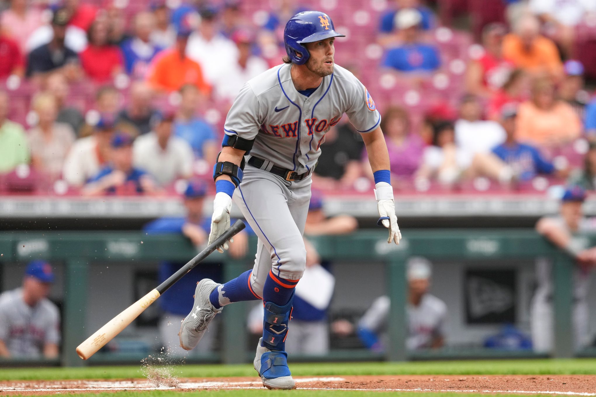 Brandon Nimmo placed on IL by Mets with shoulder injury, National Sports