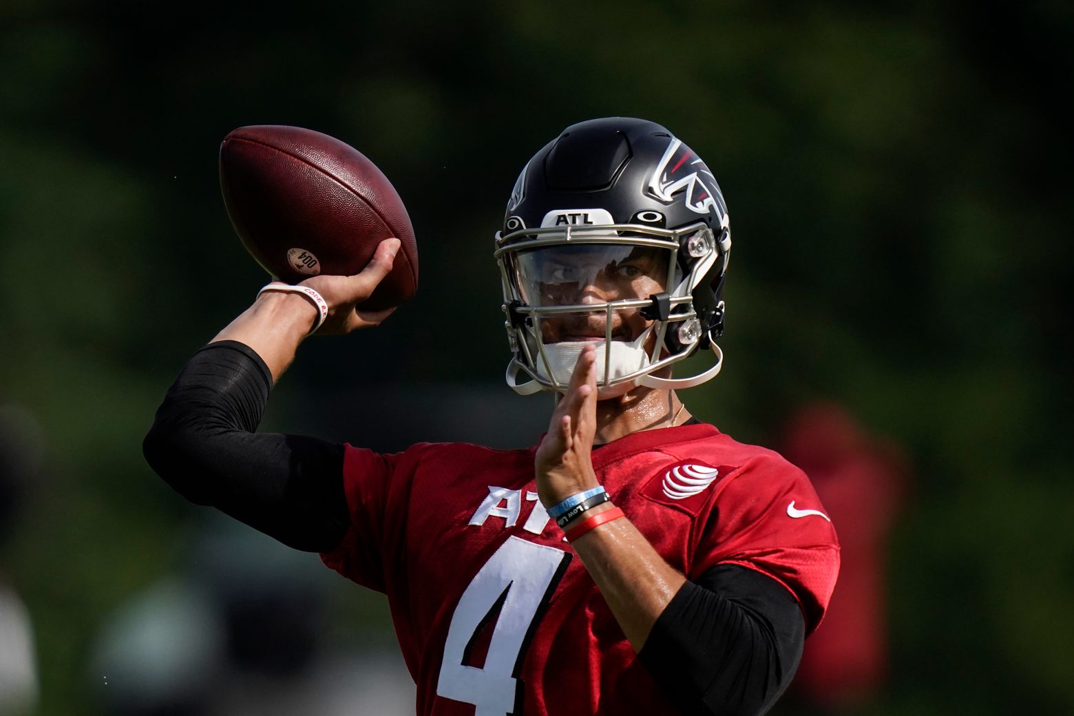 Mariota, Ridder dominating QB snaps at Falcons training camp - The Sumter  Item