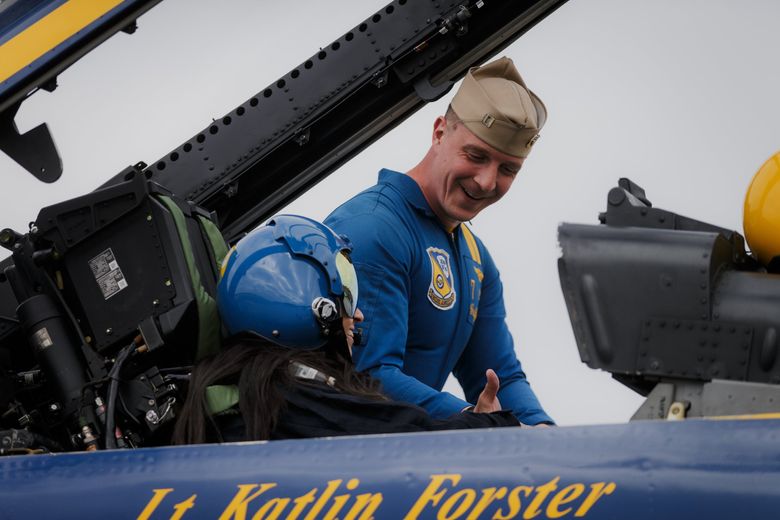 A History of the Yellow Blue Angels Flight Suit