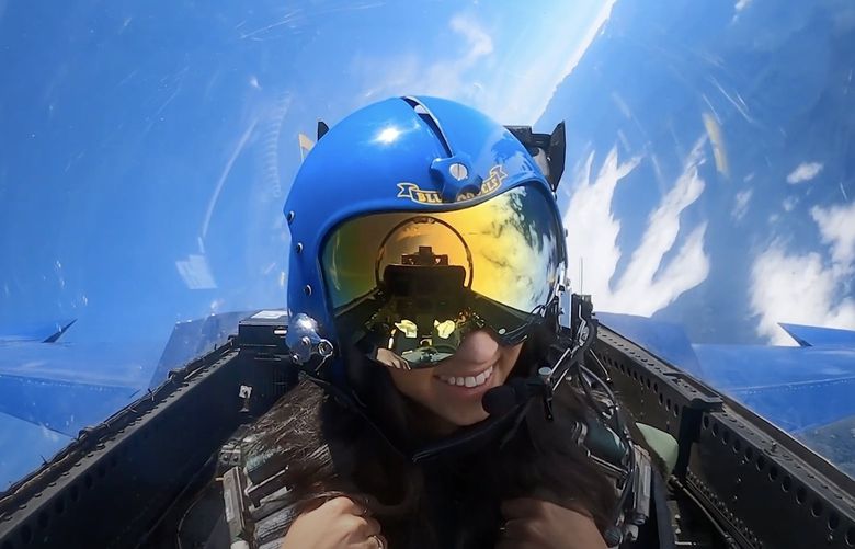 Seattle Times features writer Vonnai Phair joined the Blue Angels for a demo flight in advance of this year’s Seafair.