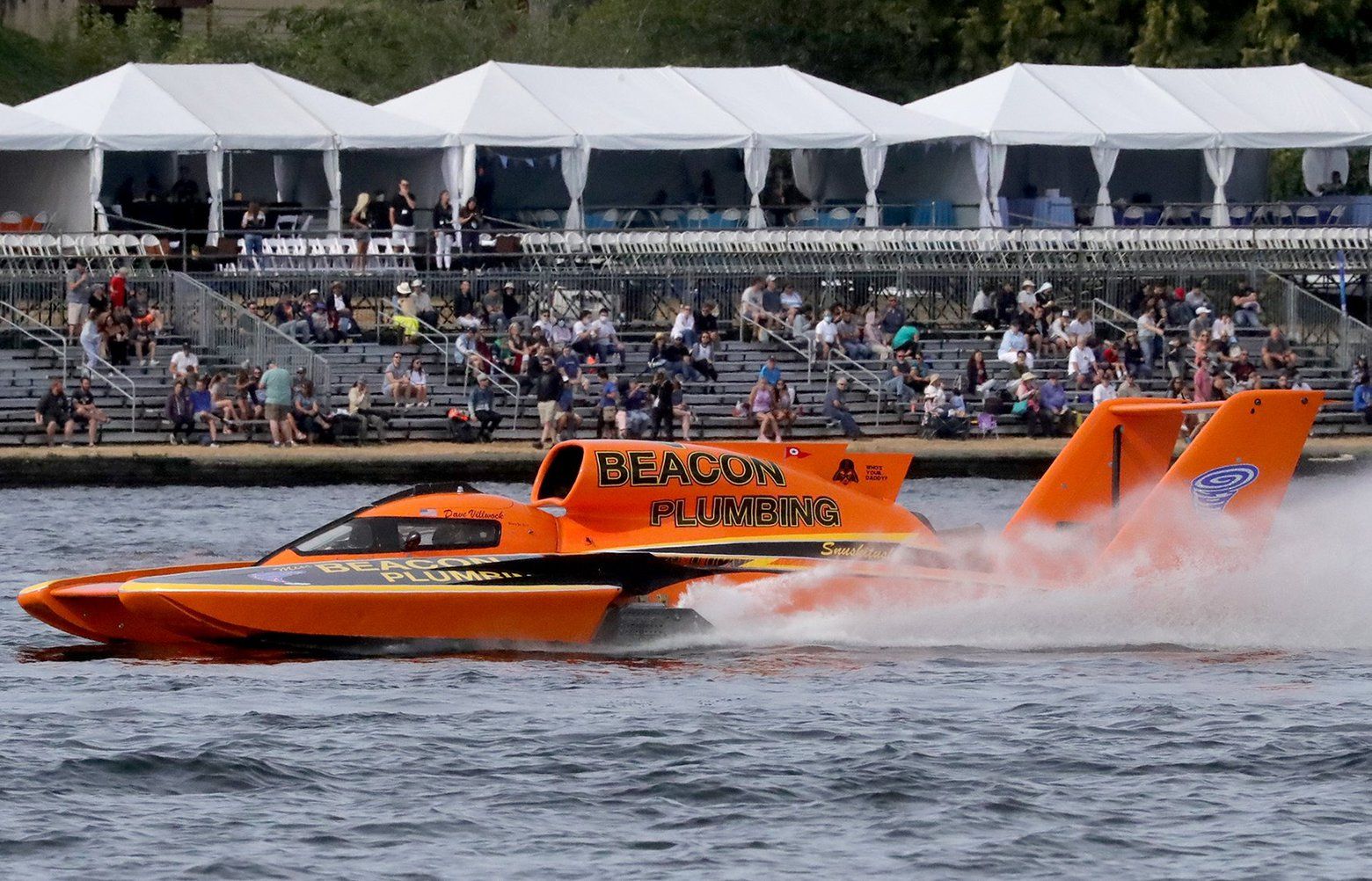 Dave Villwock getting the hydroplane band back together at Seafair