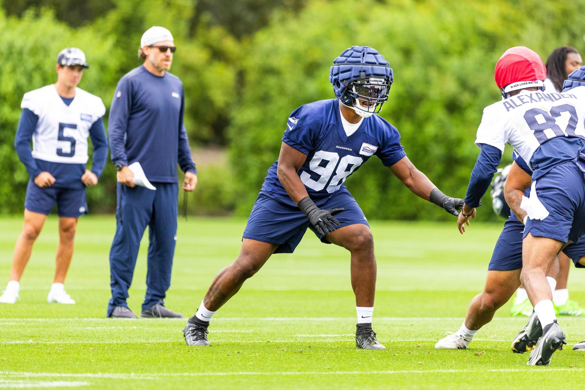 Seahawks training camp: Corners battling DK Metcalf, receiver room