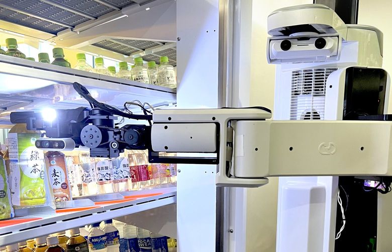 Telexistence is rolling out a fleet of AI-driven robots to restock shelves in 300 convenience stores across Japan. The robots were developed with help from Microsoft.