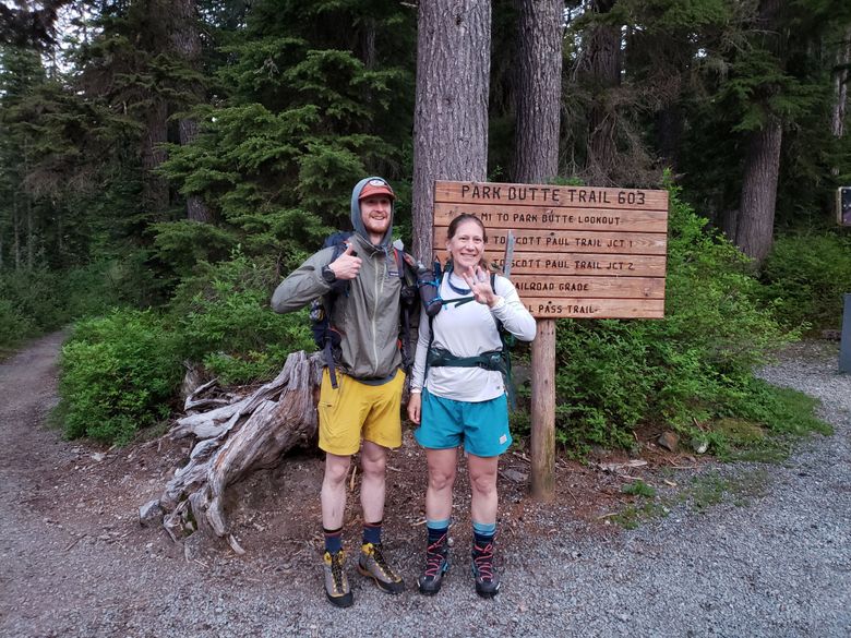 This Seattle running coach attempted to conquer all 5 WA volcanoes on foot  in 5 days | The Seattle Times