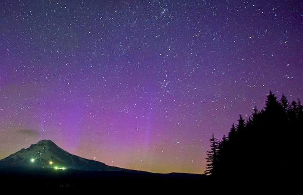 Aurora borealis may be visible from Seattle this week