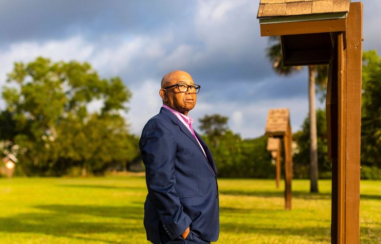 Joseph Stewart, president and chair of the Descendants Truth and Reconciliation Foundation, in Port St. Lucie, Florida, March 3, 2021. Jesuits established a trust to answer for their history of enslaving Black people. But Stewart has told Rome that the order is “not delivering in deed.”