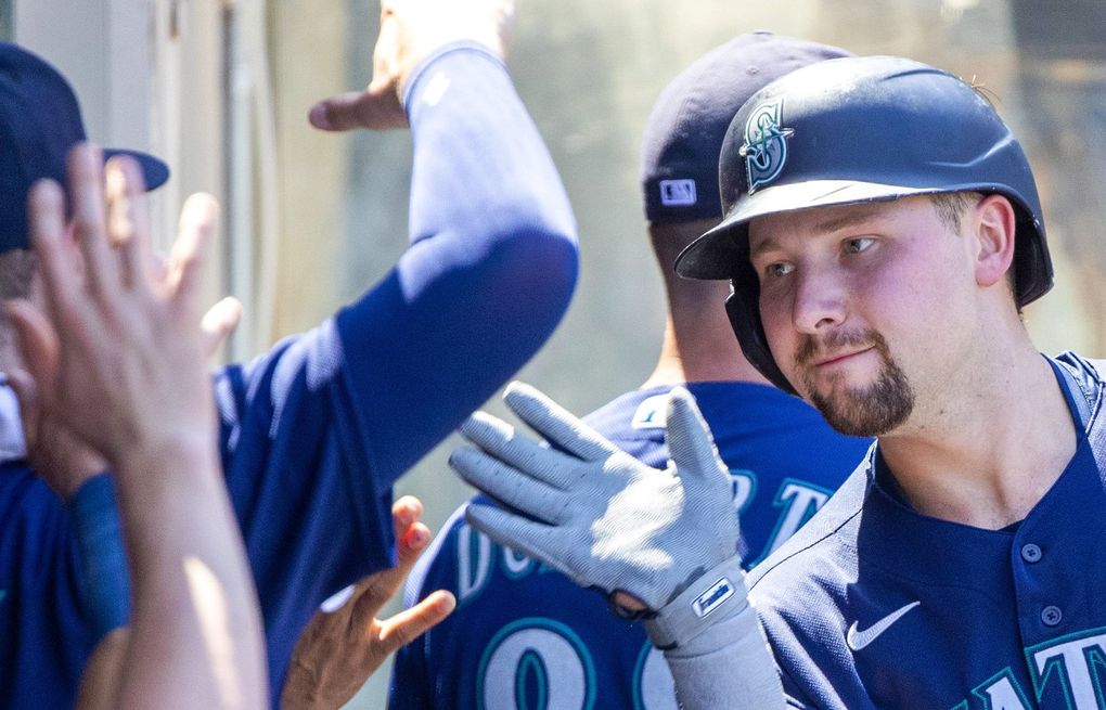 How Mariners' catcher Cal Raleigh returned from a stint in the minors to  find his offensive groove