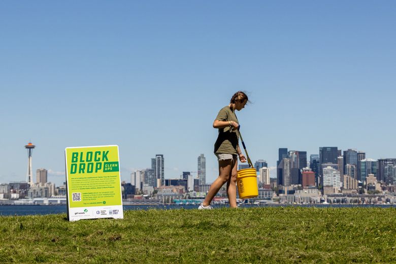 Girl Scouts are cleaning up West Seattle one block at a time with this DIY  cleanup program