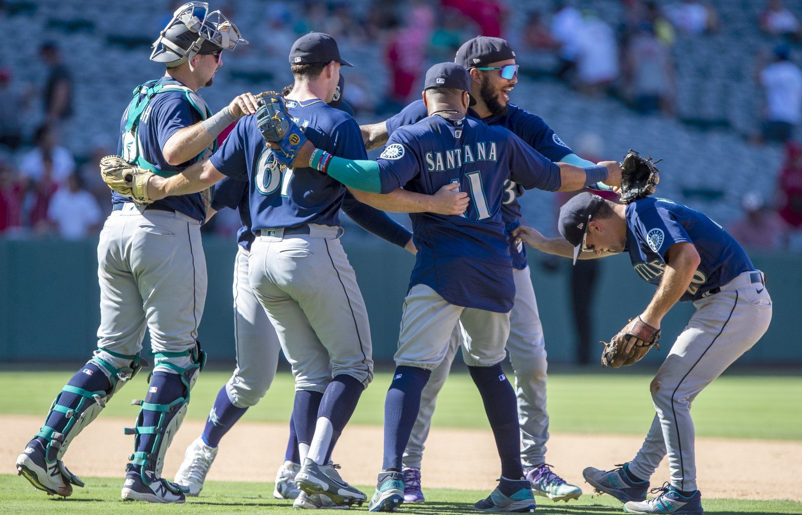 Mariners Hit Four Homers In 11-7 Win To Sweep Angels In Anaheim | The ...