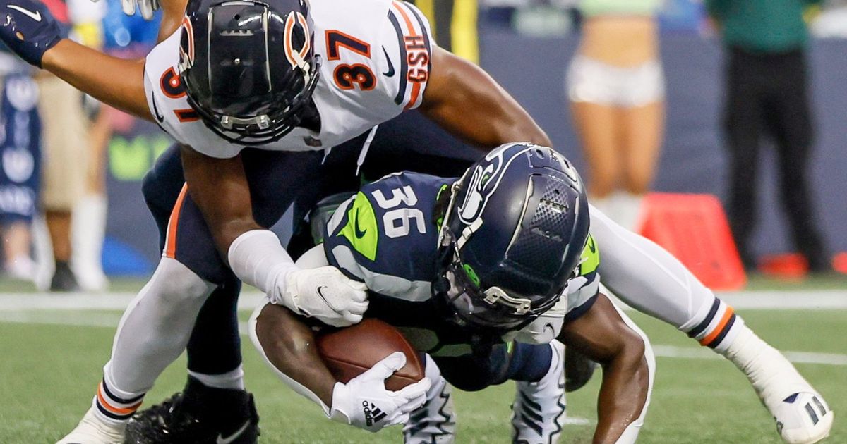 Which Seahawks saw their stocks rise, fall or stay the same after