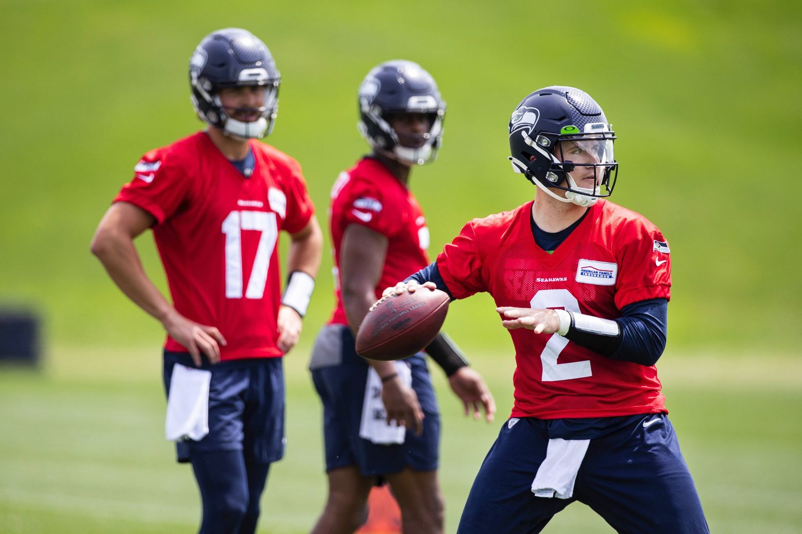 Buccaneers interested Seahawks' Drew Lock?