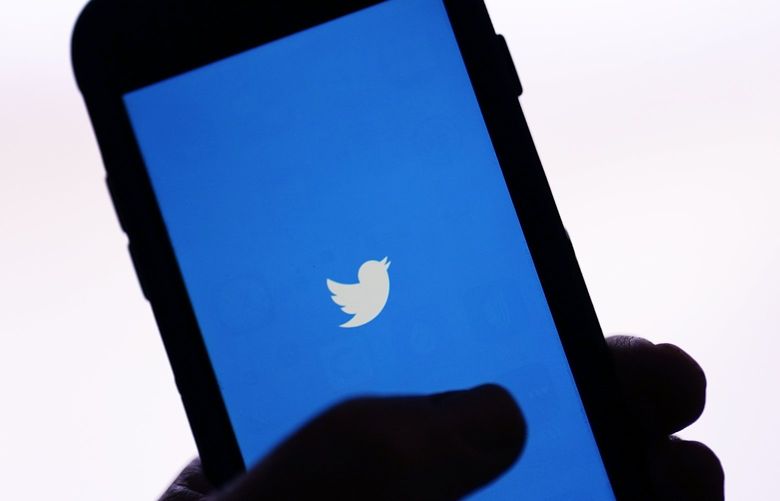 The Twitter application is seen on a digital device on April 25, 2022, in San Diego.  (AP Photo/Gregory Bull, File)