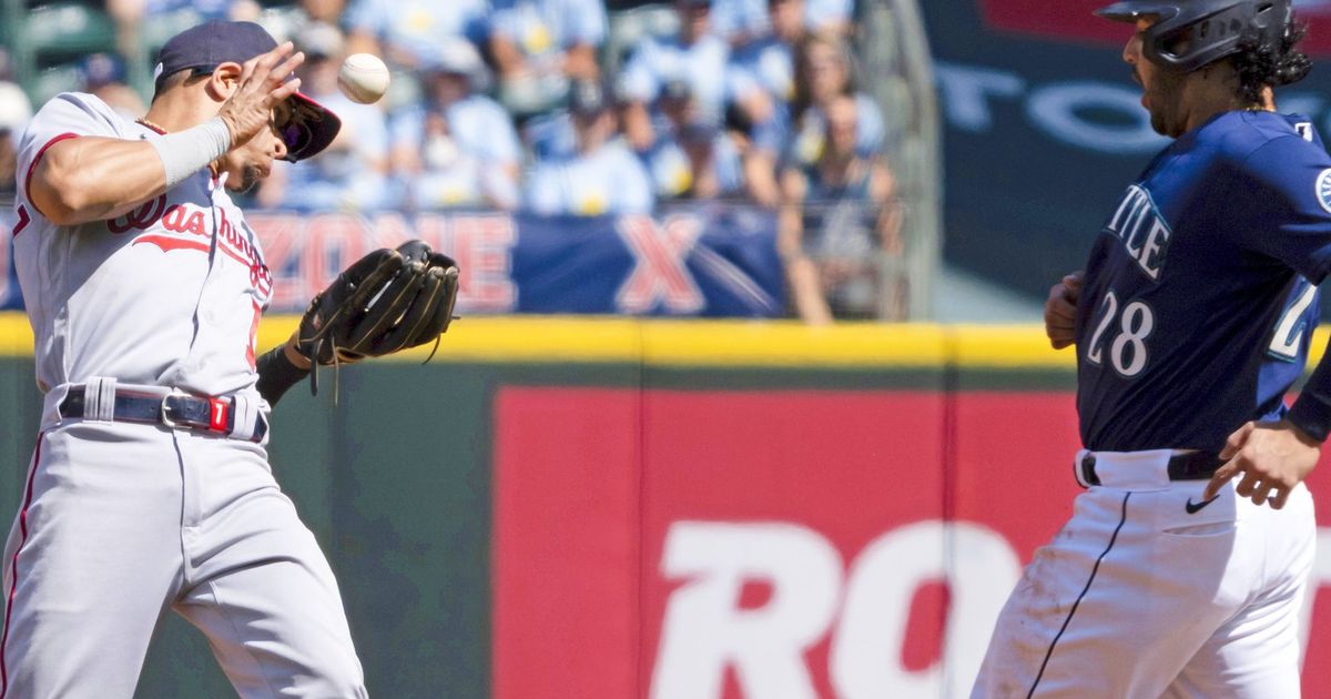 Photos Nats at Mariners The Seattle Times