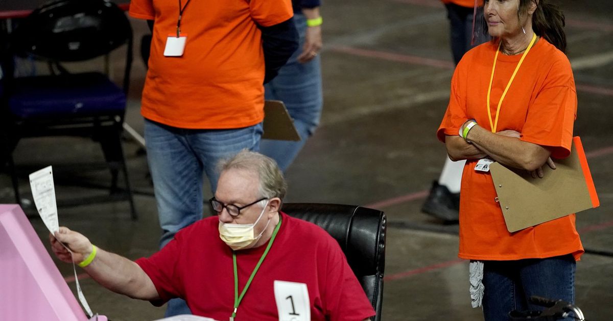 Judge declines to require hand count of Arizona ballots | The Seattle Times
