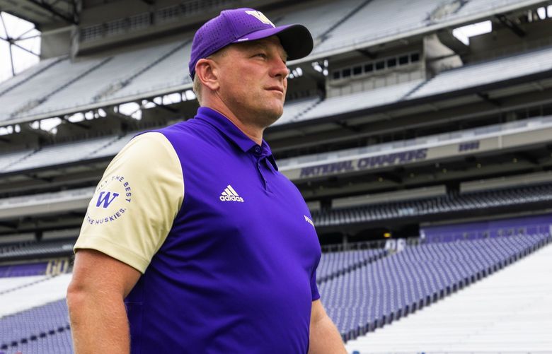 Kalen DeBoer is in his first year as head coach of the Washington Huskies.

Photographed Friday, August 19, 2022 221261