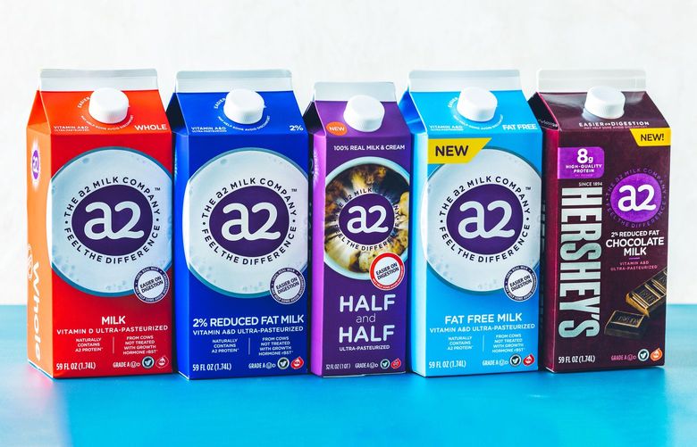 The a2 Milk Company line of products.