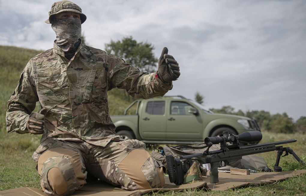 Sniper's Video Shows Serb Volunteers Training to Fight Ukraine