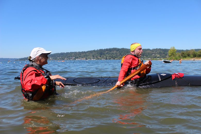 What you need to know to take a sea kayak on Puget Sound (namely, to get  out of the frigid water)