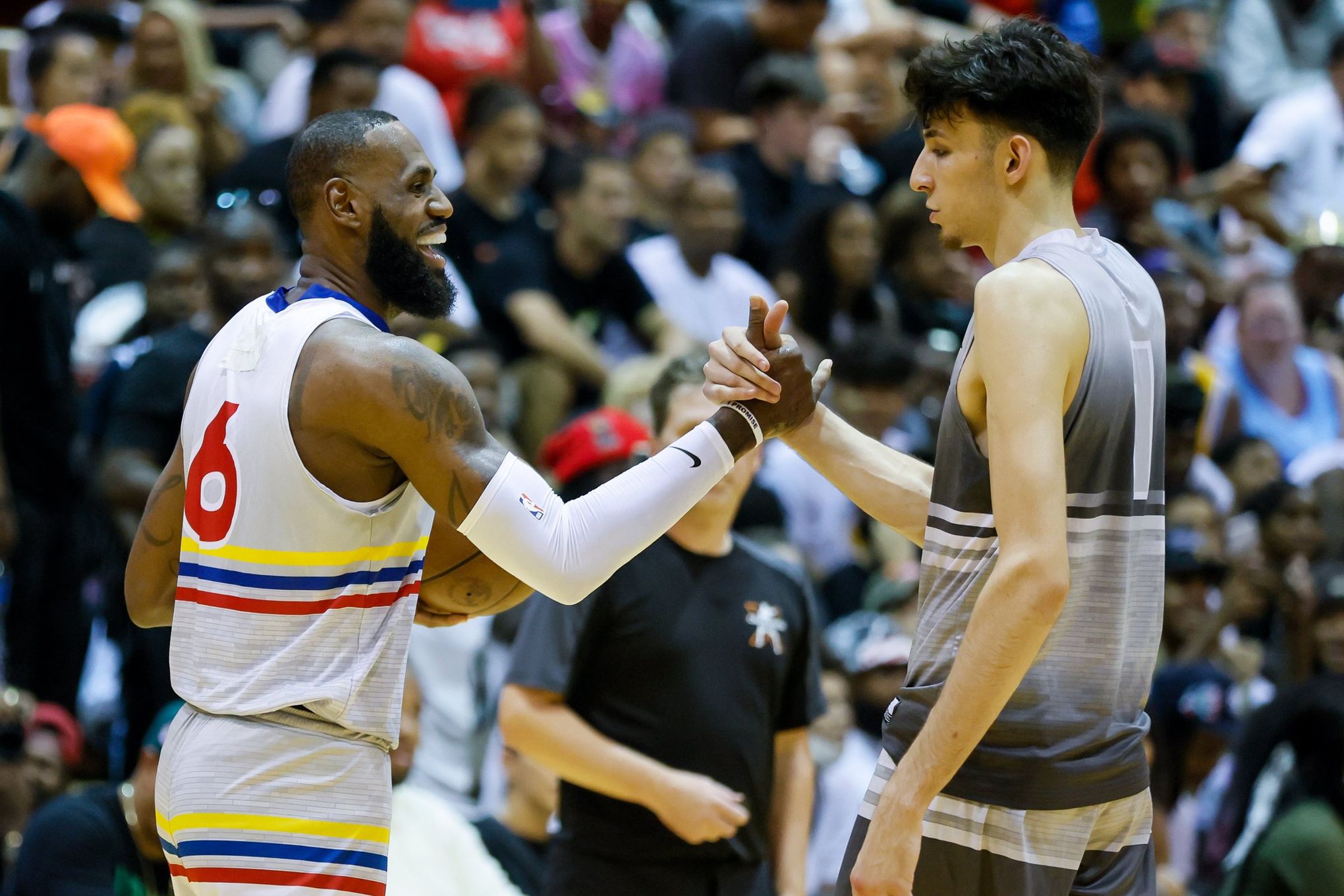 LeBron James highlights from The Crawsover Pro AM in Seattle