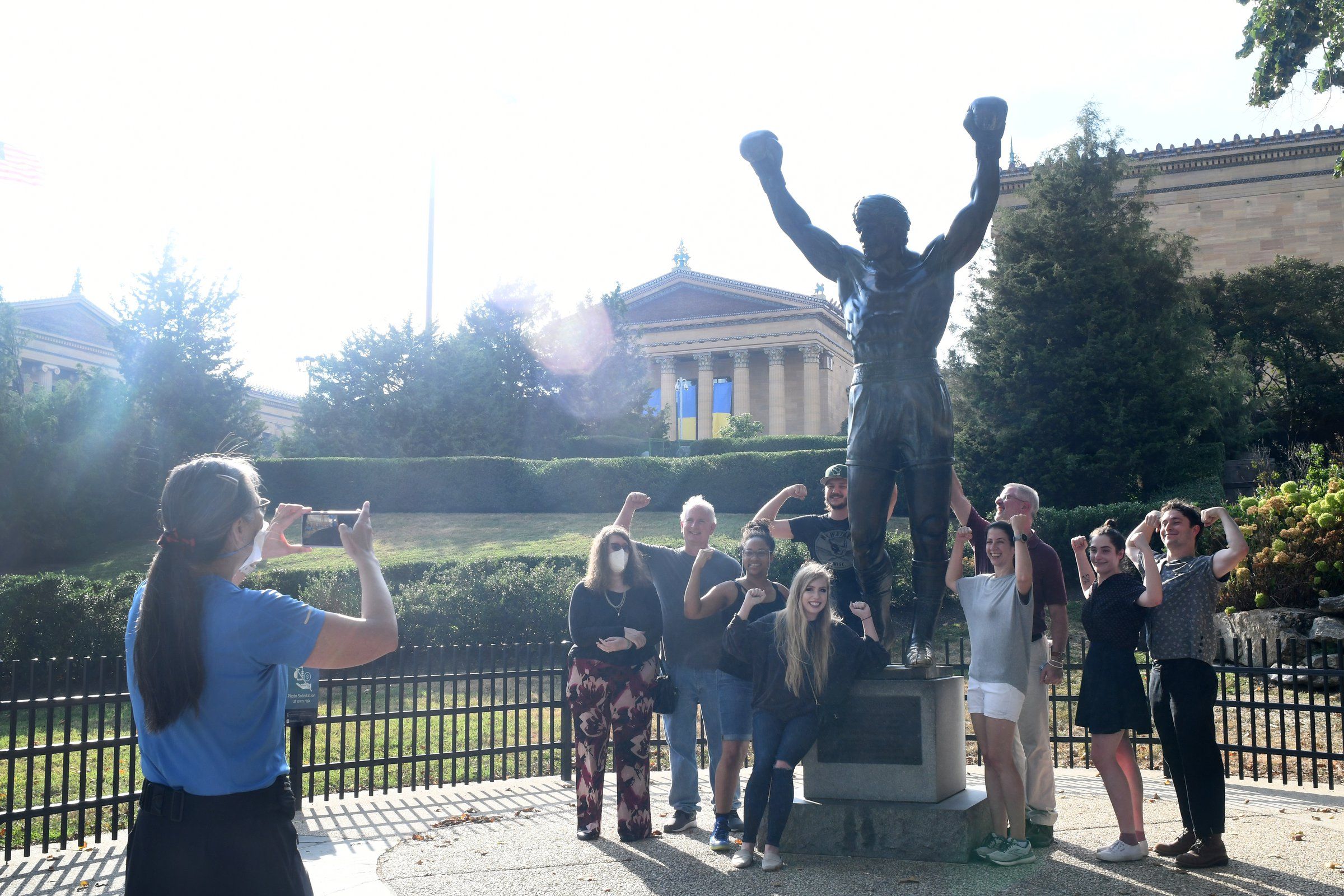 Jim Seimas, Airing It Out: Yo, Adrian, I did it — climbing the Rocky Steps  in Philadelphia – Santa Cruz Sentinel