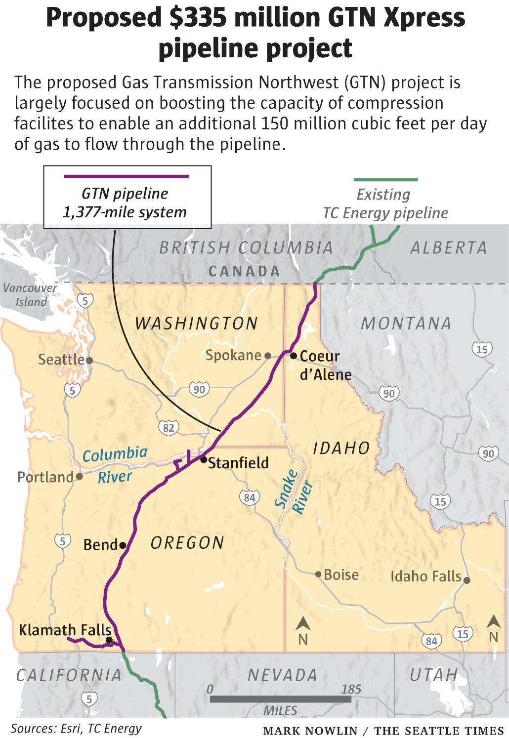 Washington AG, West Coast states oppose major gas pipeline project