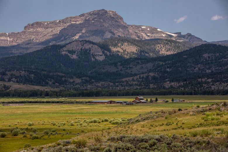 The Diamond G in Dubois, Wyo. Ranch properties out West are catching the eye of the rich and famous. (Photo for The Washington Post by Louise Johns)